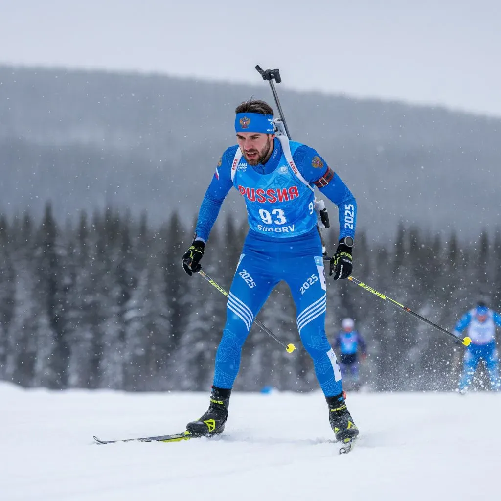 Евгений Сидоров: новая звезда российского биатлона 2025 Евгений Сидоров: новая звезда российского биатлона 2025